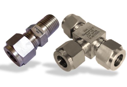 Titanium Grade 7  Ferrule Fittings